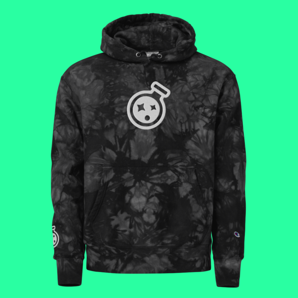 Poison Bottle tie-dye hoodie