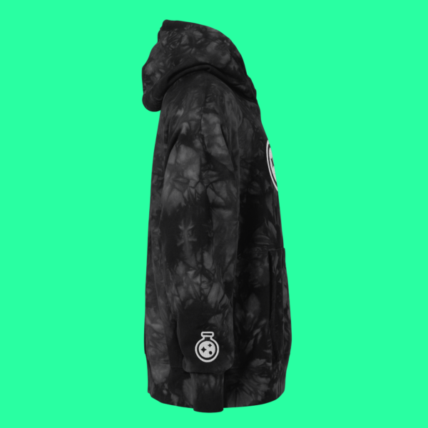 Poison Bottle tie-dye hoodie - Image 2